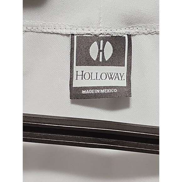 3XL Holloway White/Navy Baseball jersey With Left Baseball Flag Skull Chest Logo - Picture 5 of 7